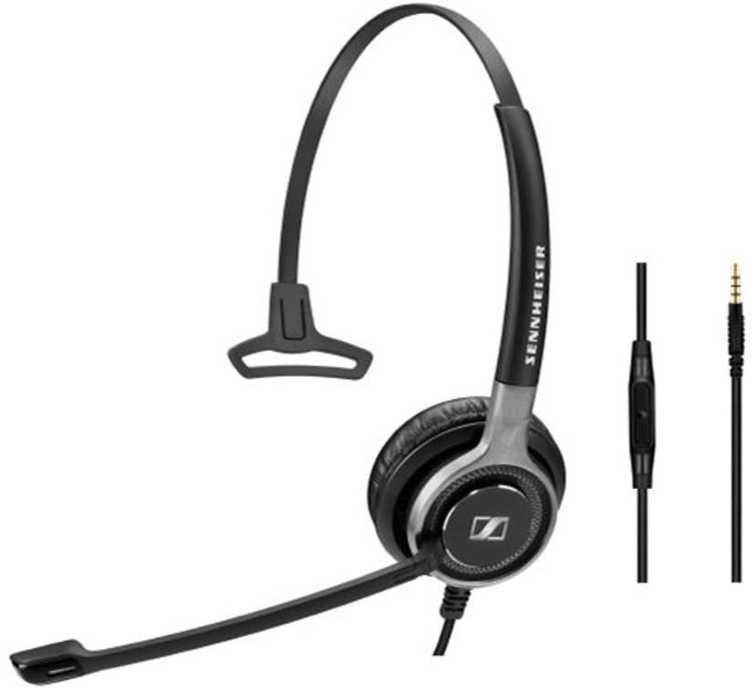 EPOS IMPACT SC635 Hodesett 3,5 mm jakk Mono Sølv, Svart