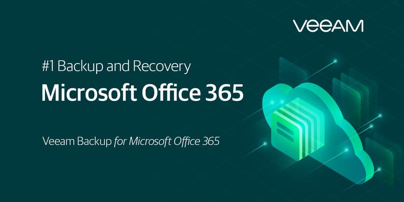 Veeam Backup For Office 365 1 års licens + Production Support 1 år Upfront Billing-licens