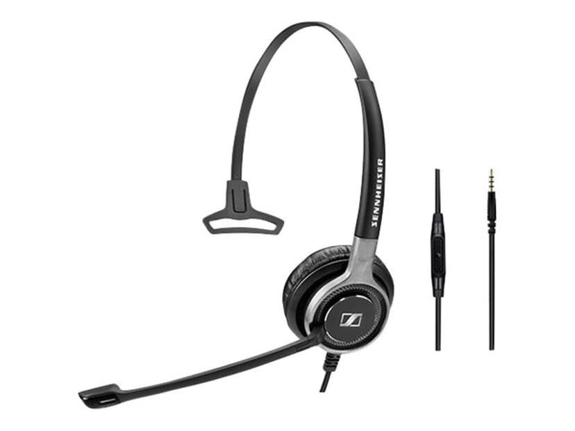 EPOS IMPACT SC635 Hodesett 3,5 mm jakk Mono Sølv, Svart