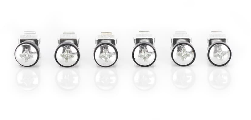 Digitus DN-19 SET-S Skruvar och muttrar för rack silver 50-pack