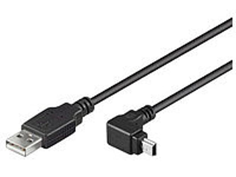 Microconnect USB-Kabel 1.8m 4-stifts USB typ A Hane 4-stifts mini-USB typ B Hane