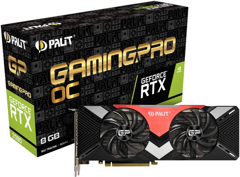 Palit RTX 2080 GamingPro OC 8GB (NE62080S20P2-180A) |