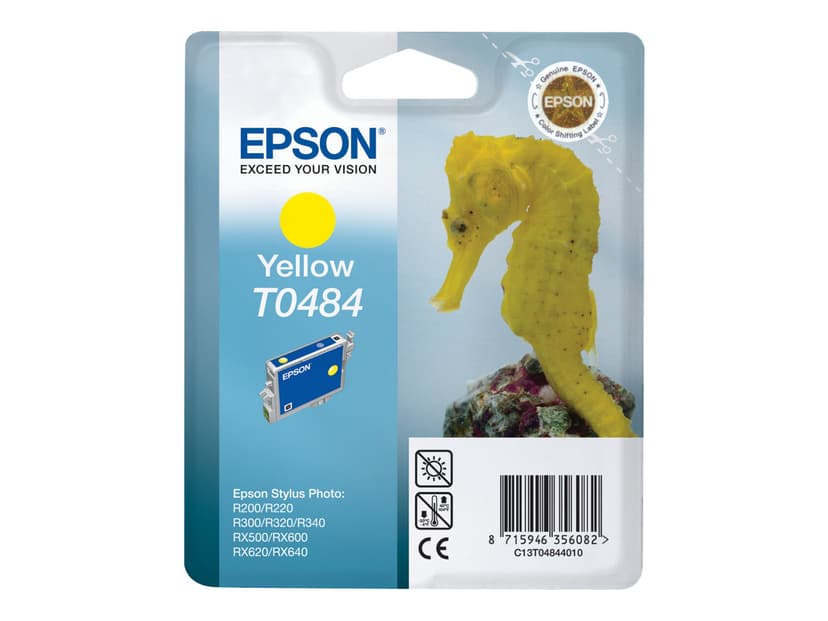Epson Muste Keltainen - STYLUS Kuva R300/RX300/500/600