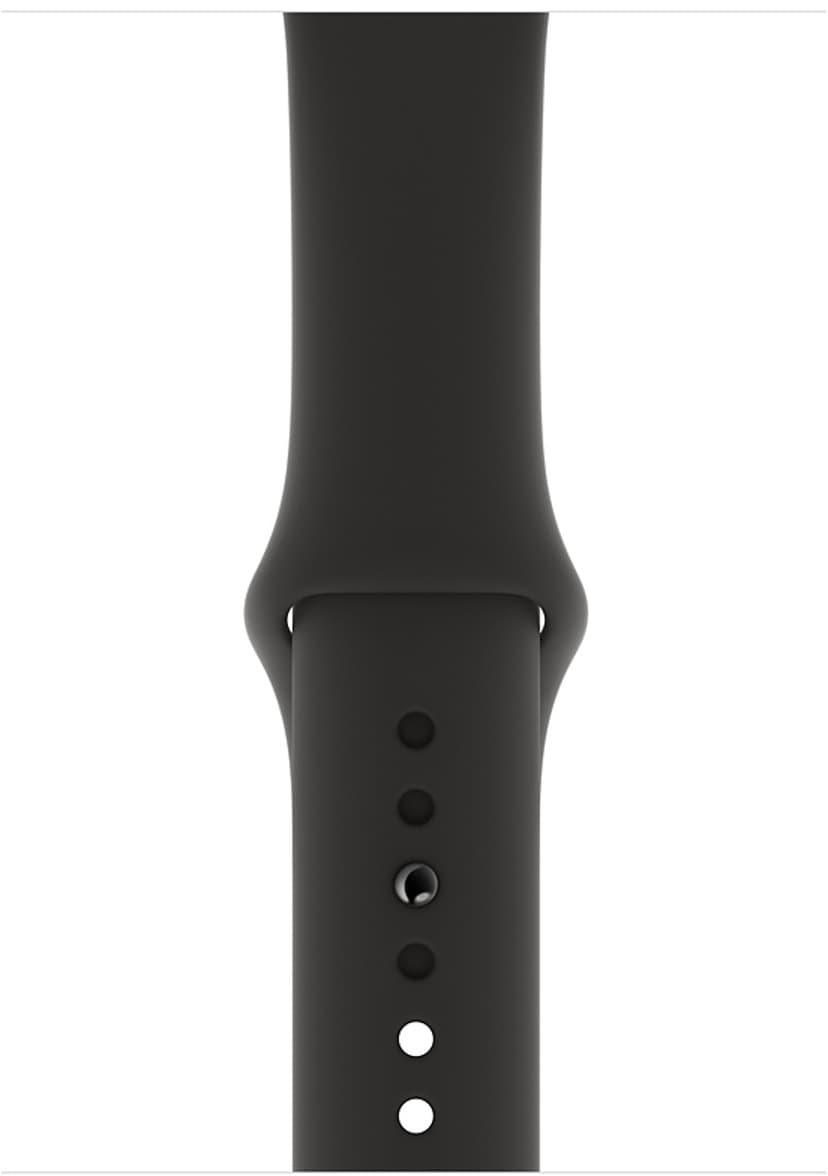 Apple watch s4 gps 44mm clearance space grey black sport band mu6d2wb