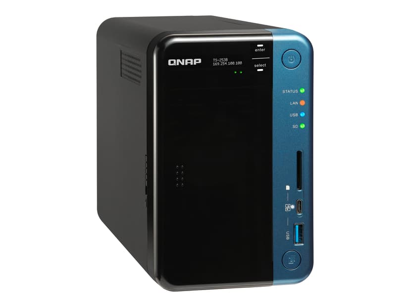 QNAP TS-253Be-4G 0TB NAS-server
