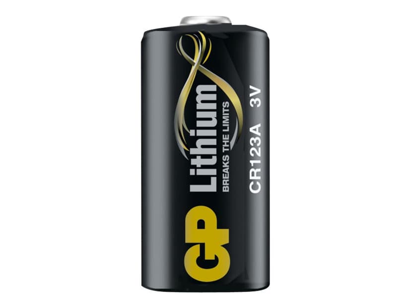 GP Batteri Lithium CR123A-C1 3V