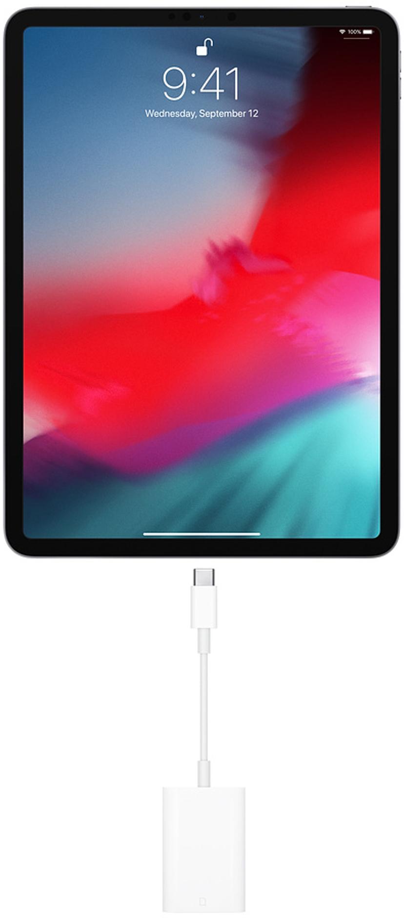 Apple USB-C To SD Card Reader Vit (MUFG2ZM/A) | Dustin.se
