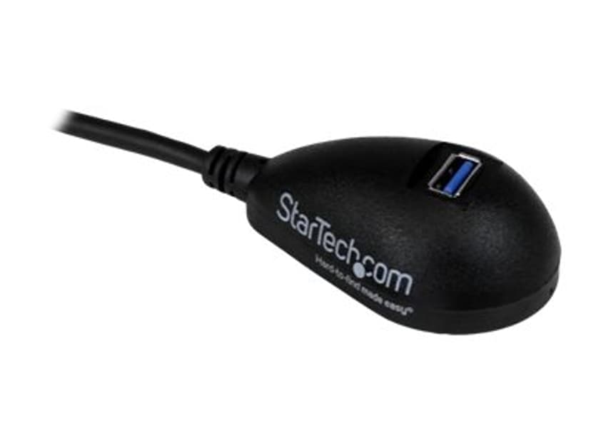 Startech 5 ft Black Desktop USB 3.0 Extension Cable 1.5m USB A USB A Musta