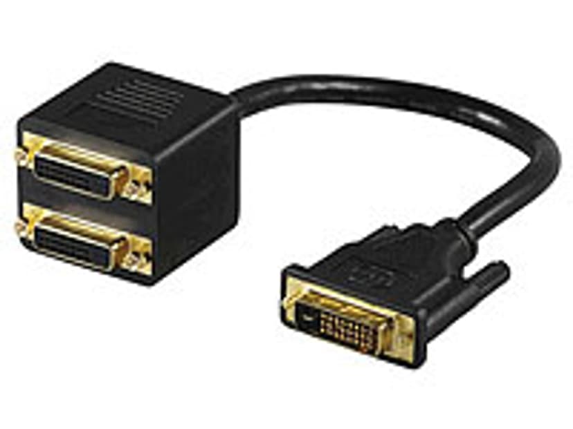 Microconnect DVI-sovitin DVI-D Dual Link Uros DVI-D Dual Link Naaras