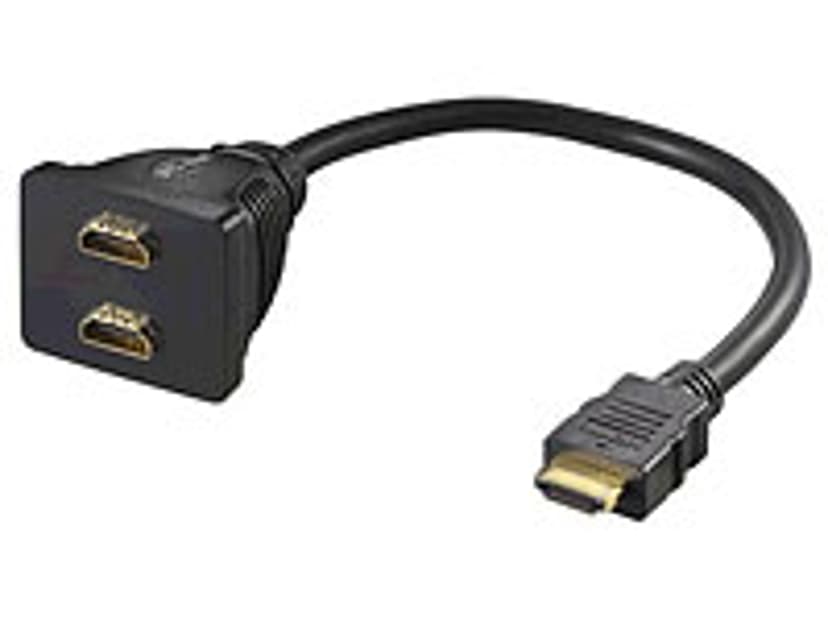 Microconnect Video/Audiojakaja HDMI Uros HDMI Naaras