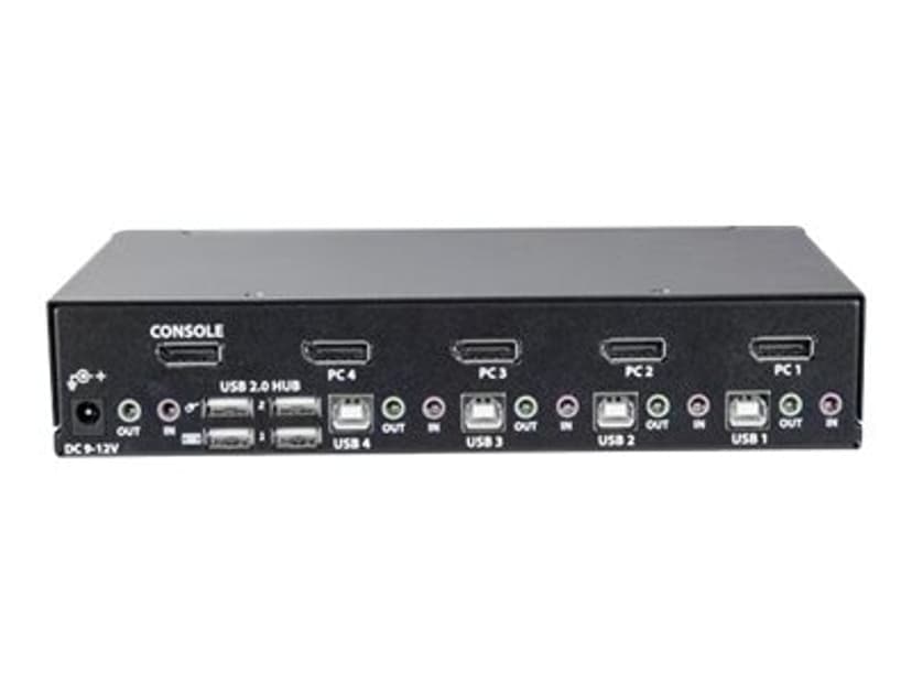 Startech 4 Port DisplayPort KVM Switch with 4K 60Hz