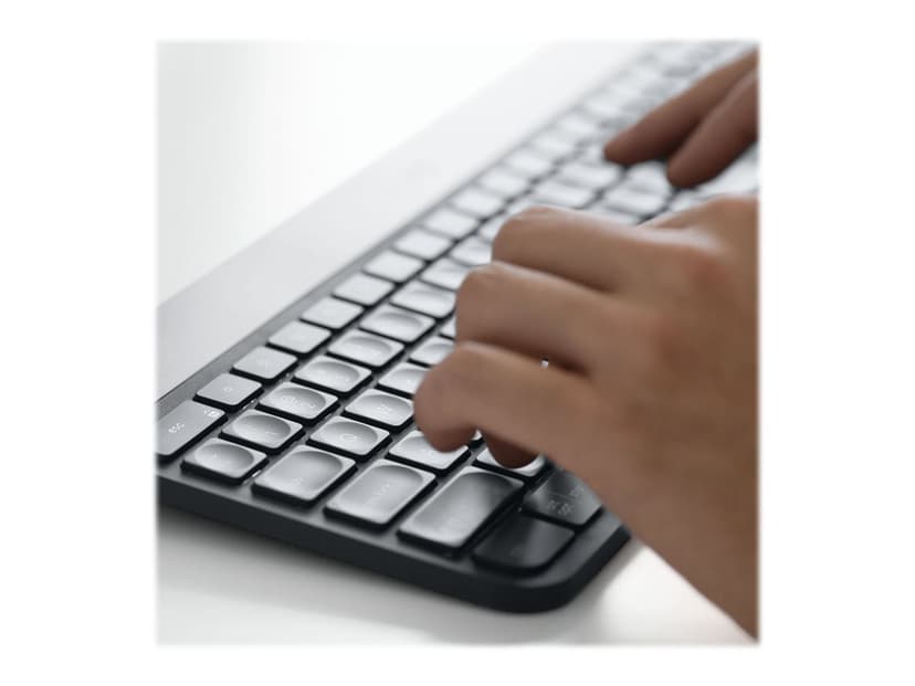 Logitech Craft Advanced with Creative Input Dial Trådlös Brittisk Grå Tangentbord