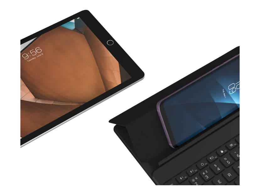 Zagg Universal Keyboard Backlit Bluetooth Nordic