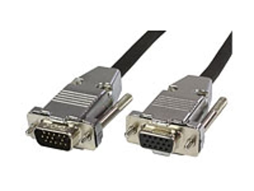 Microconnect VGA extension cable 20m 15 pin HD D-Sub (HD-15) Uros 15 pin HD D-Sub (HD-15) Naaras