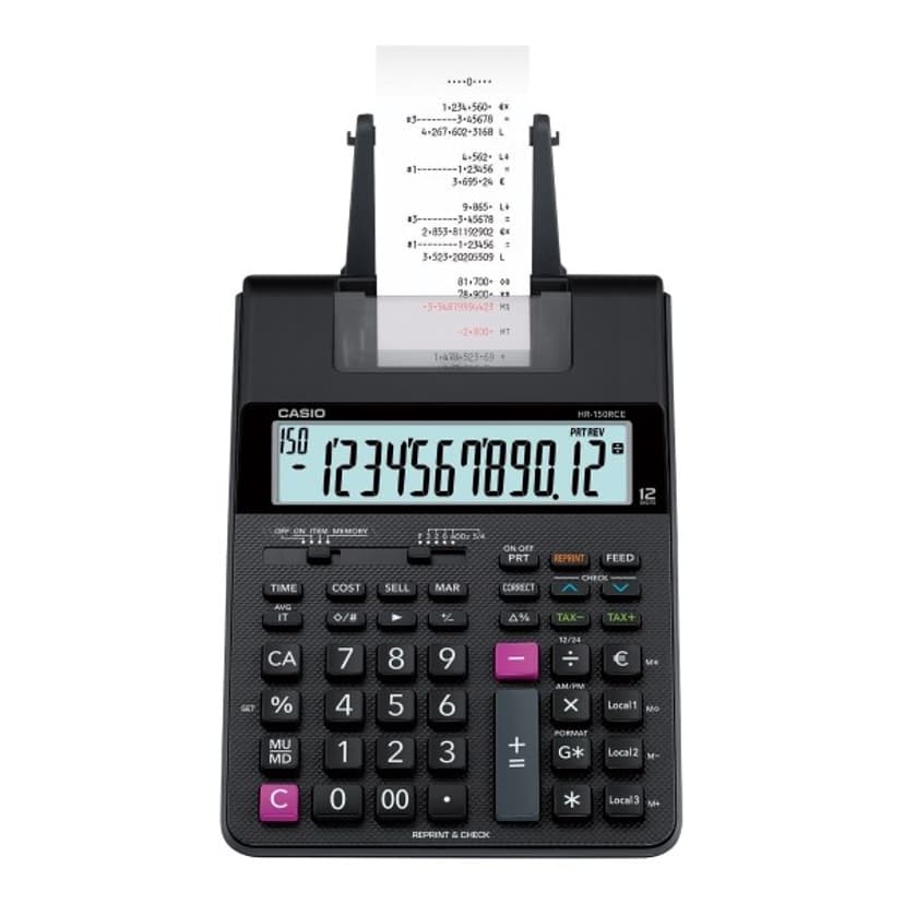 Casio Remsräknare HR-150RCE