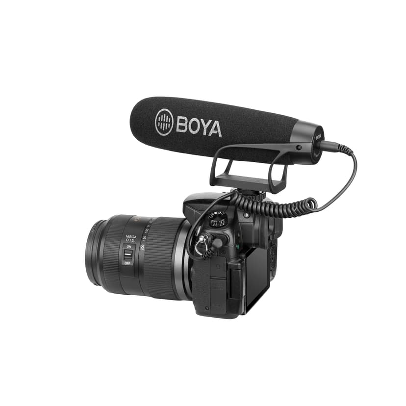 Boya BY-BM2021 Condensator 3.5mm Svart