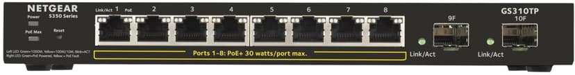 Netgear Pro GS310TP Smart Managed Ethernet Switch