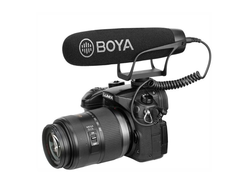 Boya BY-BM2021 Condensator 3.5mm Musta