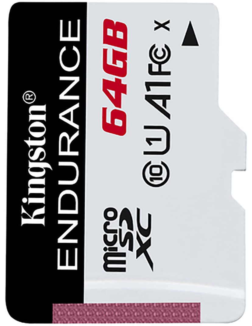 Kingston High Endurance 64GB Microsdxc 64GB microSDHC UHS-I -muistikortti