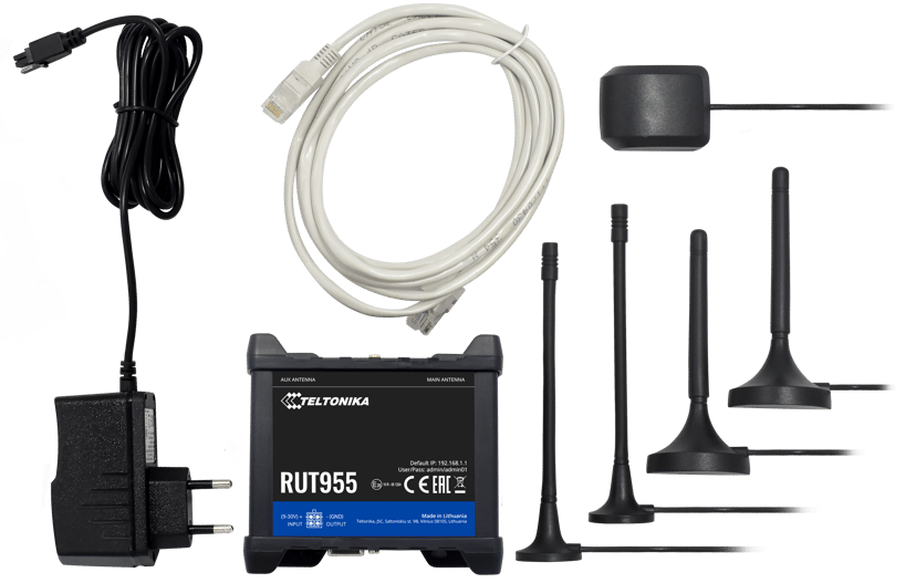 Teltonika RUT955 Dual SIM LTE trådlös router