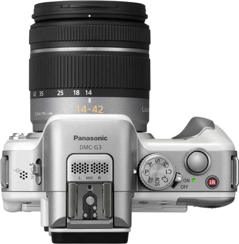 Panasonic Lumix DMCG3K (DMCG3KECW) Dustin.se