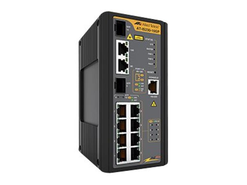 Allied Telesis IS Series AT-IS230-10GP Industrial PoE+ Switch