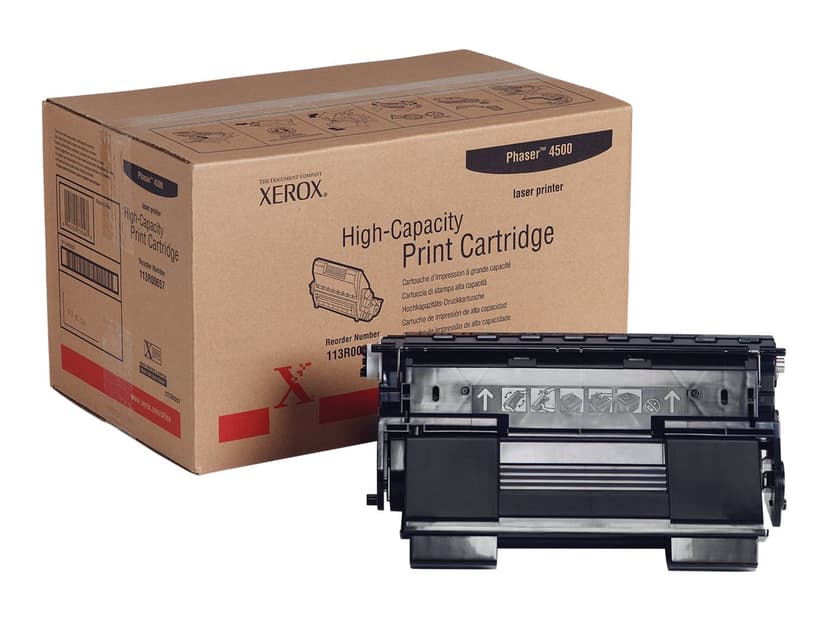 Xerox Värikasetti Musta 18k - Phaser 4500