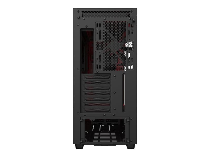 NZXT H series H710 Röd, Svart