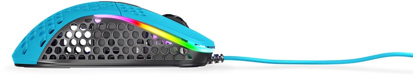 Xtrfy M4 RGB Gaming Mouse Miami Blue Langallinen 16000dpi Hiiri