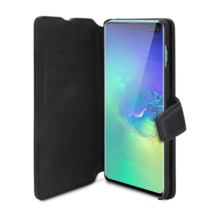 Cirafon Wallet Book Magnet Samsung Galaxy S10+ Musta