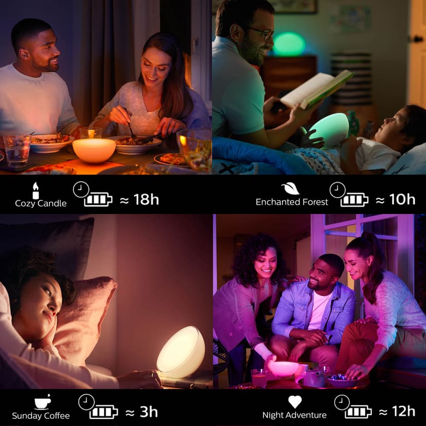 Philips Hue Go Color Bärbar Lampa