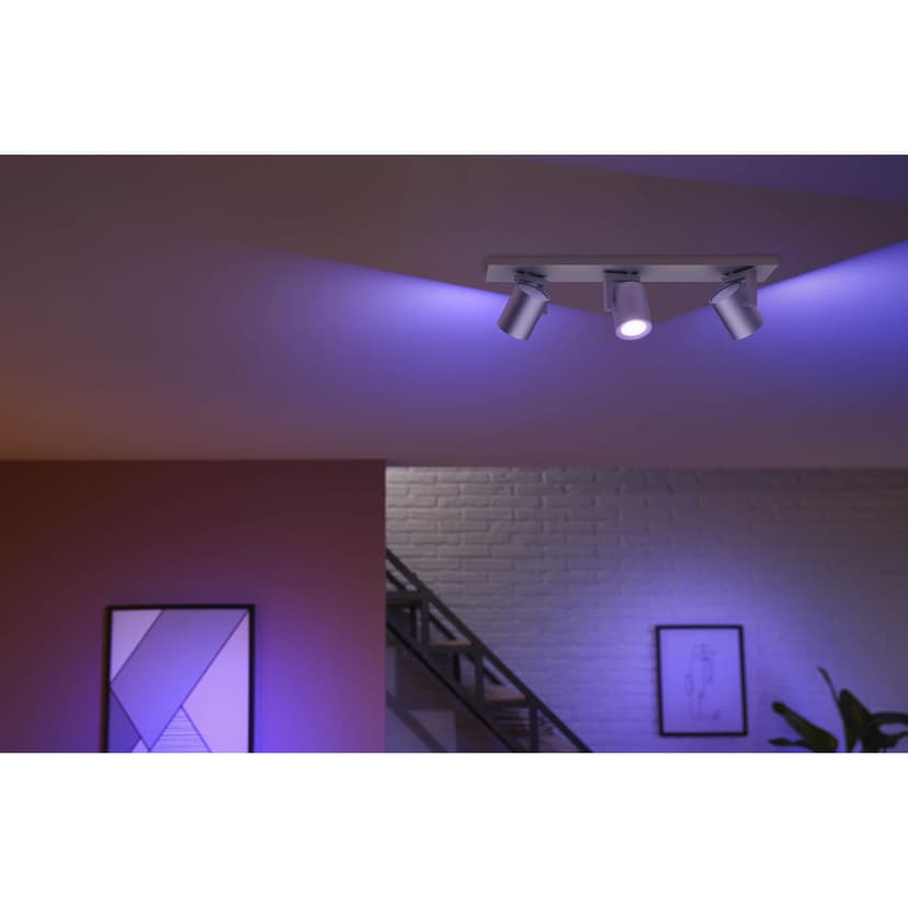 Philips Hue Argenta White/Color 3x5,7W Silver