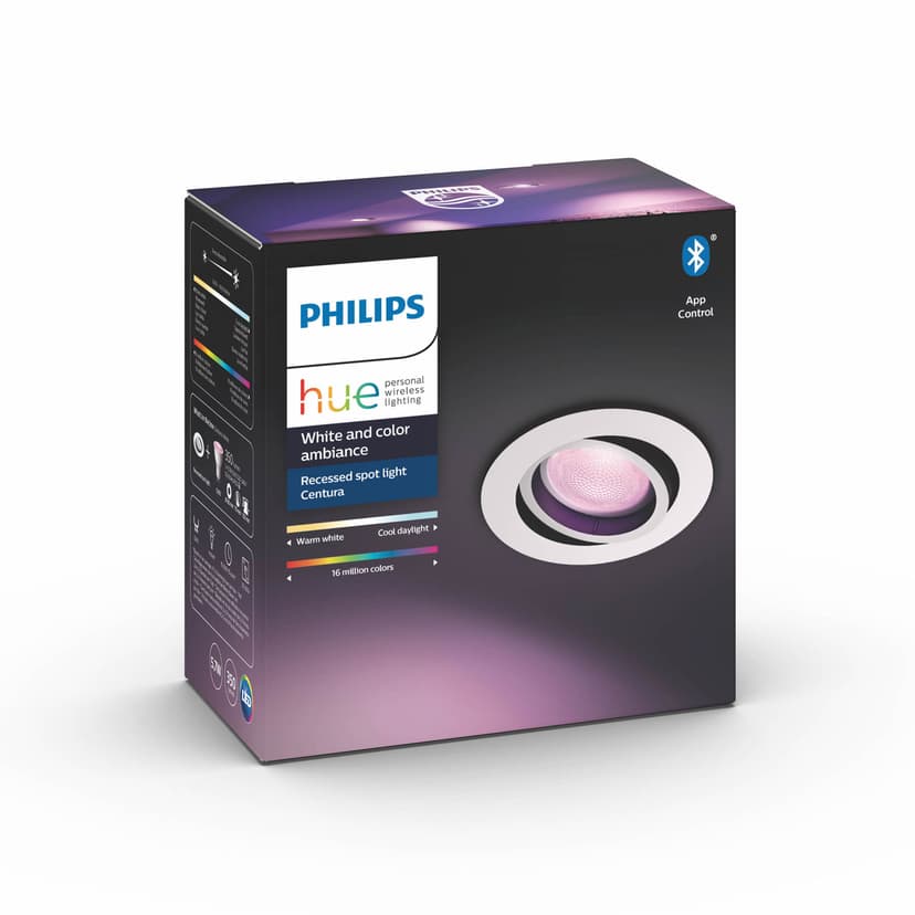 Philips Hue Centura White/Color Spot Round White