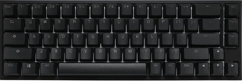 Ducky One 2 SF RGB Kablet Nordisk Hvit, Svart Tastatur