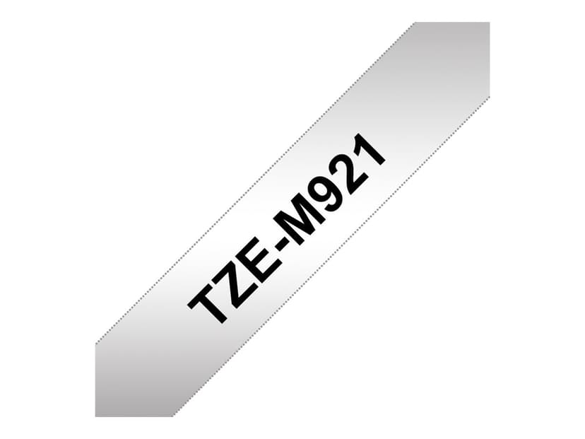 Brother Tape 9mm TZe-M921 Musta/Matta Hopea