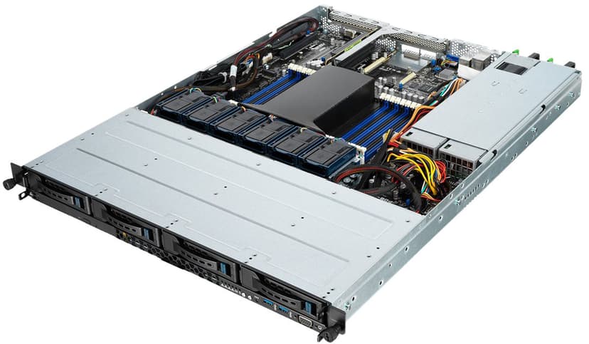 ASUS Server Barebone RS500A-E10-RS4 Ilman suoritinta 0GB