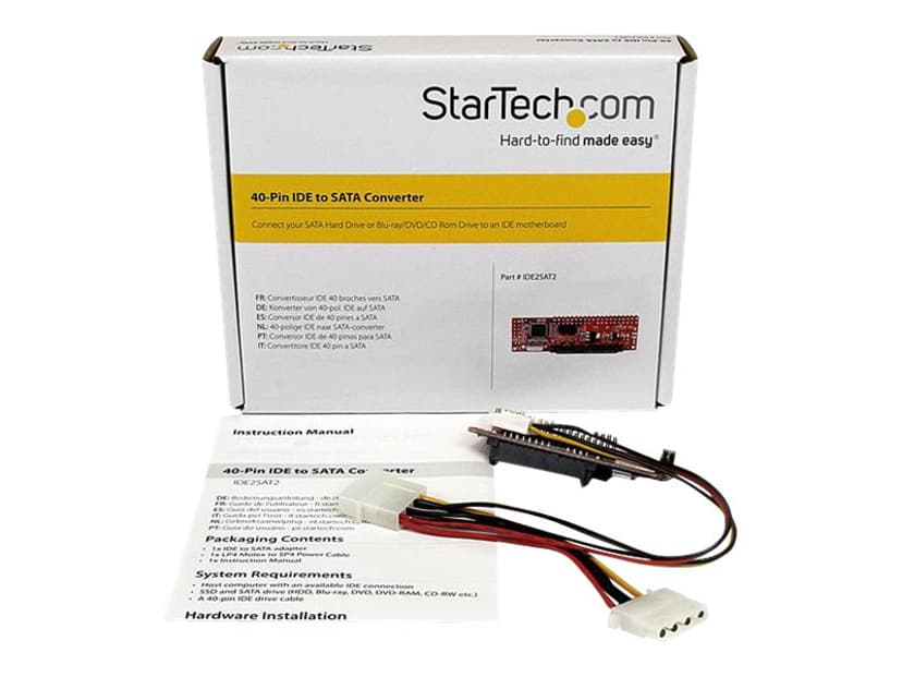 Startech 40-Pin IDE PATA to SATA Adapter Converter