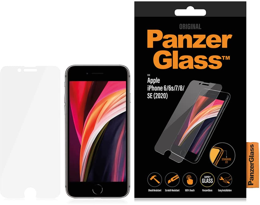 Panzerglass Original Apple - iPhone 6,
Apple - iPhone 6s,
Apple - iPhone 7,
Apple - iPhone 8,
Apple - iPhone SE 2020,
Apple - iPhone SE 2022
