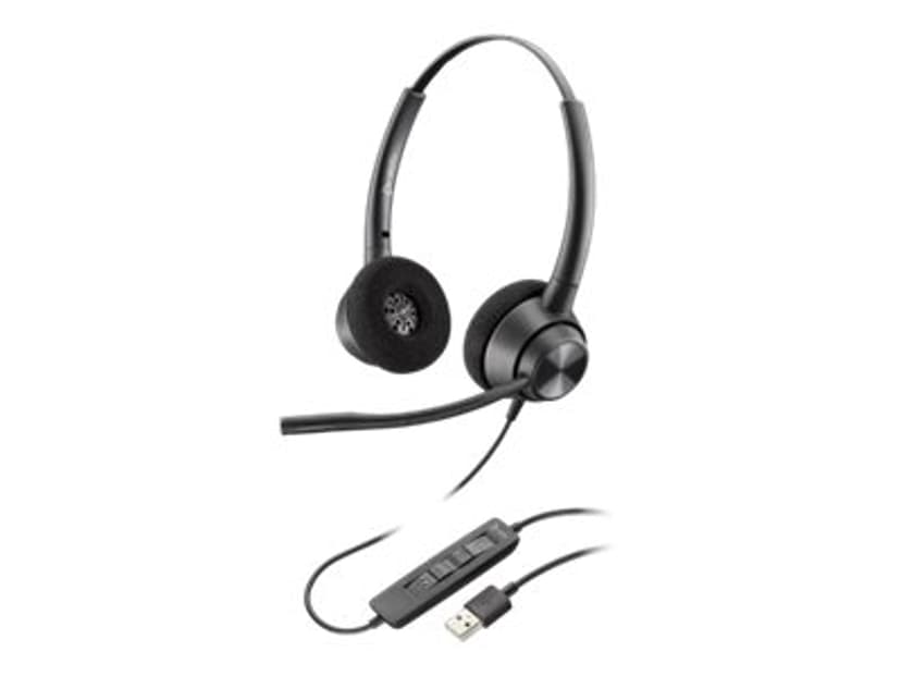Poly Poly EncorePro 320 Headset USB-A Stereo Svart