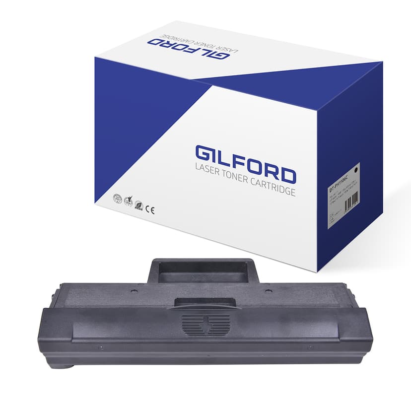 Gilford Värikasetti Musta 106A 1K - W1106A
