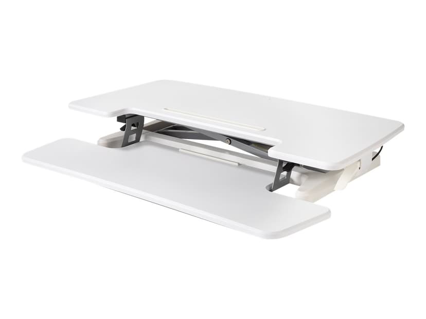 Bakker Justerbart Sit-Stand Desk Riser 2 Hvit
