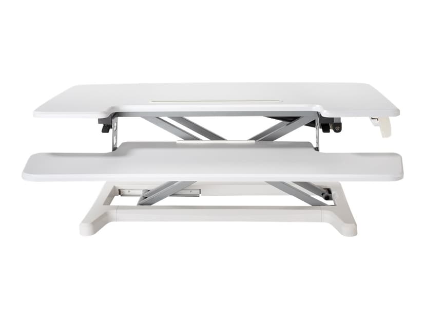 Bakker Justerbart Sit-Stand Desk Riser 2 Hvit