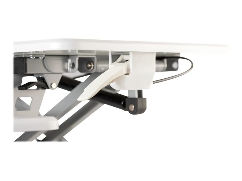Bakker Justerbart Sit-Stand Desk Riser 2 Hvit