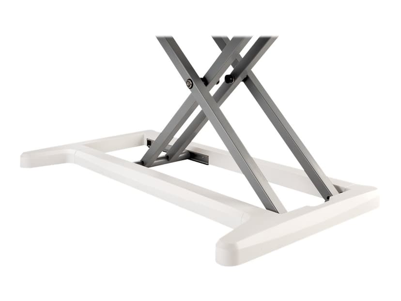 Bakker Justerbart Sit-Stand Desk Riser 2 Hvit