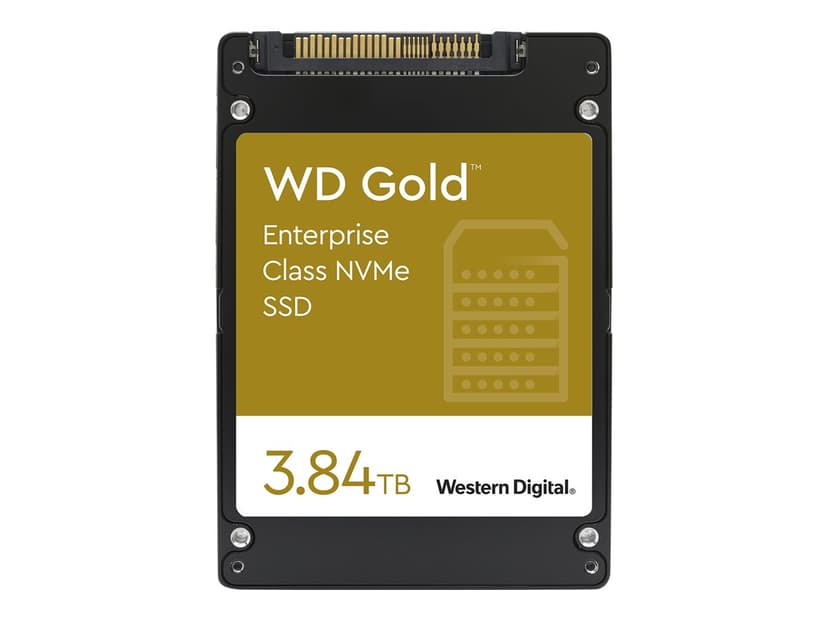 WD Gold Enterprise-Class SSD WDS384T1D0D 3840GB 2.5" U.2 PCIe 3.1 x4 (NVMe)