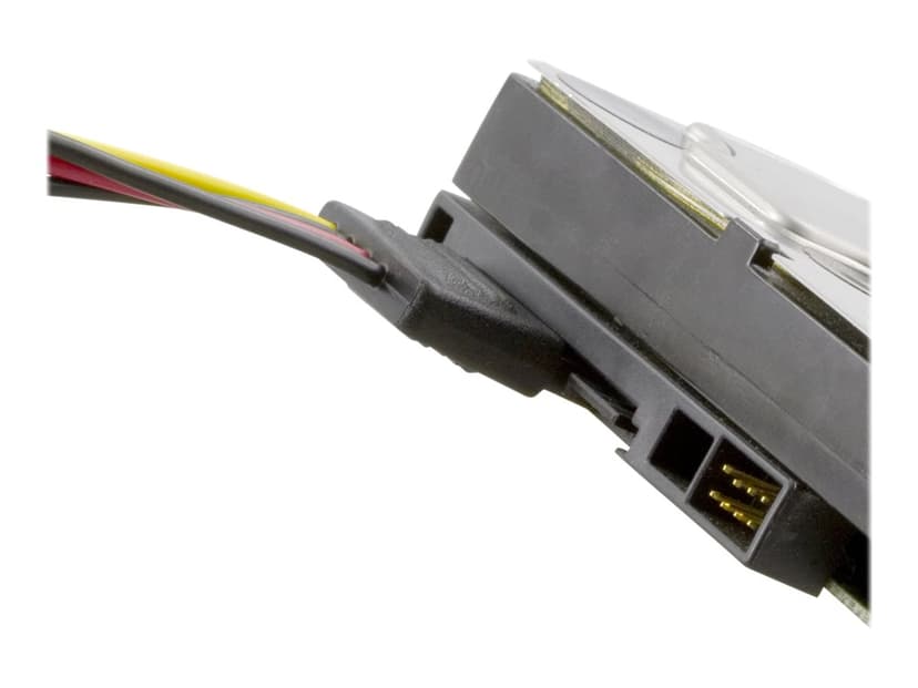 Deltaco Power cable 15 pin Serial ATA power Naaras 4-nastainen sisäinen virta Uros