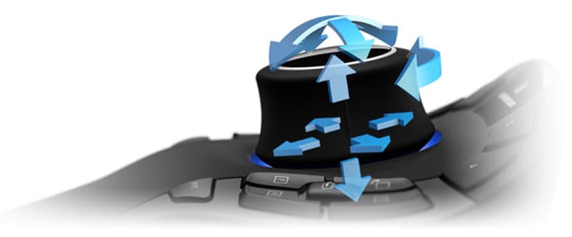 3DConnexion SpaceMouse Pro Kabelansluten 3D-mus