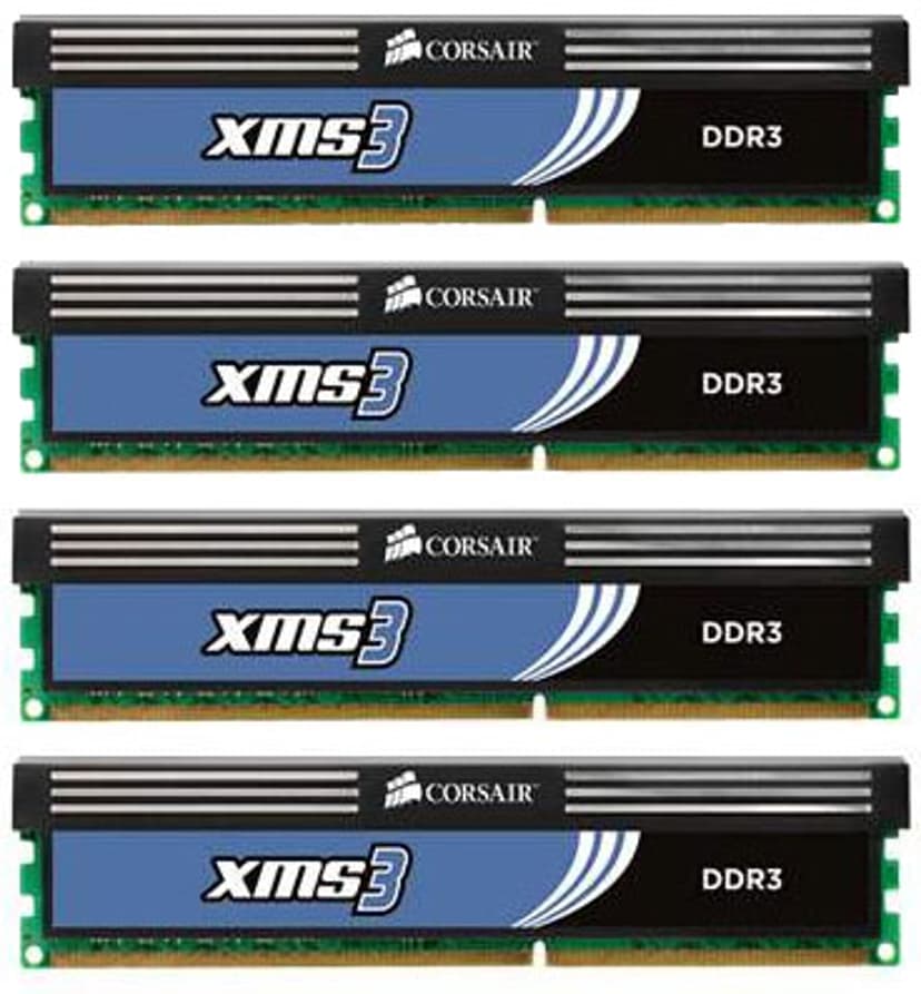 Corsair Xms3 16GB 1333MHz CL9 DDR3 SDRAM DIMM 240-nastainen