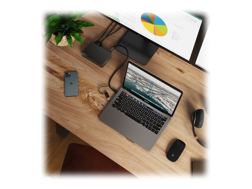 Alogic Universal Twin HD USB-C Portreplikator