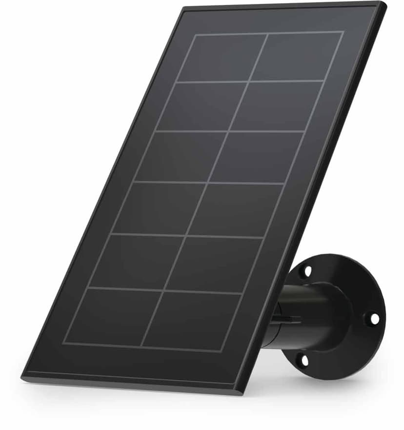 Arlo Essential Solar Panel Charger - Musta